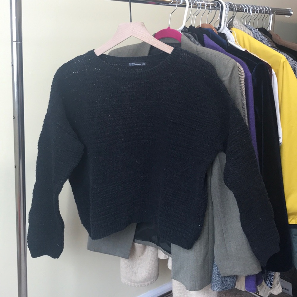 Black sweater